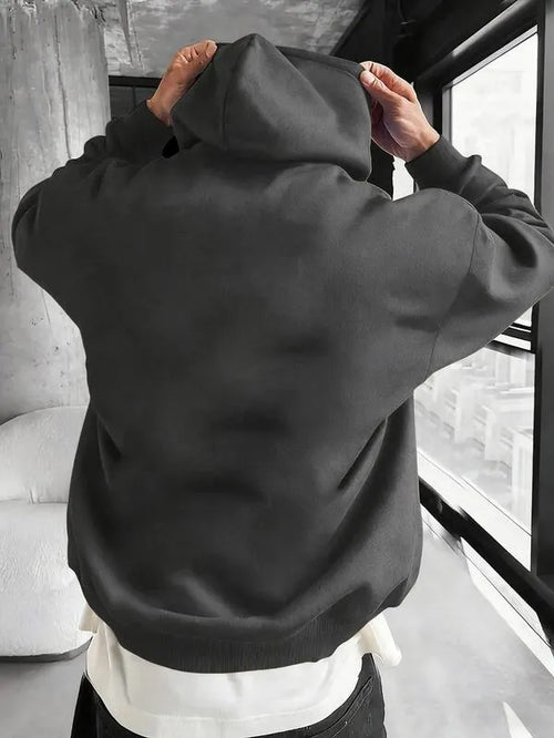 Preppy Lettering Men's Casual Street Hoodie